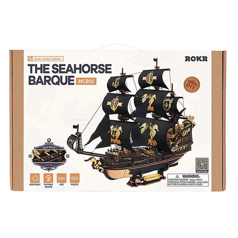 BARCO VELERO SEAHORSE – ROBOTIME ROKR - 4