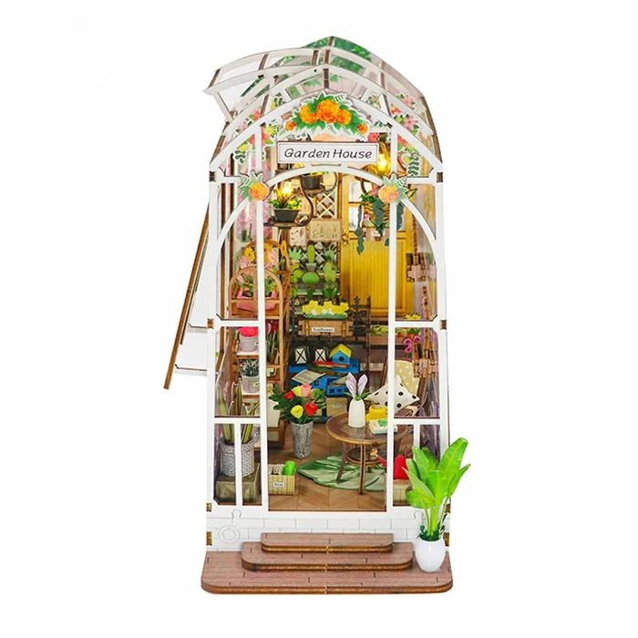 INVERNADERO MINIATURA - SEPARADOR DE LIBROS ARMABLE - BOOKNOOK M2313 - 3