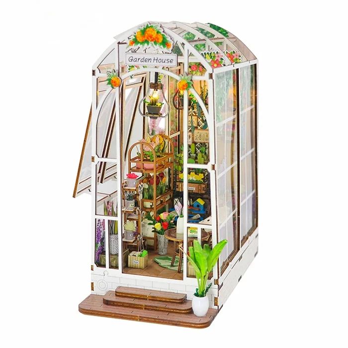 INVERNADERO MINIATURA - SEPARADOR DE LIBROS ARMABLE - BOOKNOOK M2313 - 4