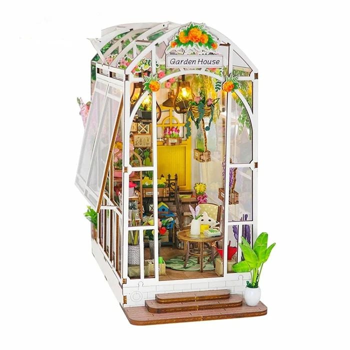 INVERNADERO MINIATURA - SEPARADOR DE LIBROS ARMABLE - BOOKNOOK M2313 - 5