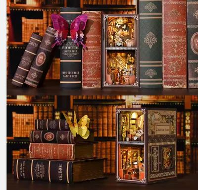 SEPARADOR DE LIBROS - MUNDO MARIPOSA - BOOKNOOK - 4