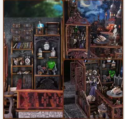 SEPARADOR DE LIBROS - EXPLORACION MAGICA - BOOKNOOK - 2