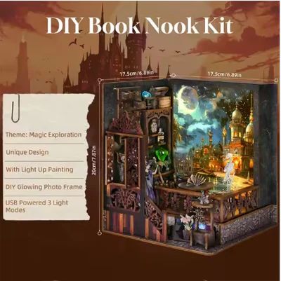 SEPARADOR DE LIBROS - EXPLORACION MAGICA - BOOKNOOK - 4