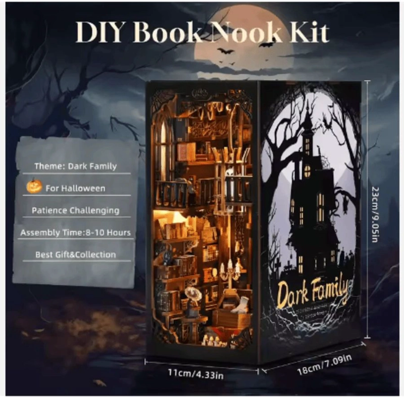 SEPARADOR DE LIBROS - DARK FAMILY - BOOKNOOK - 2
