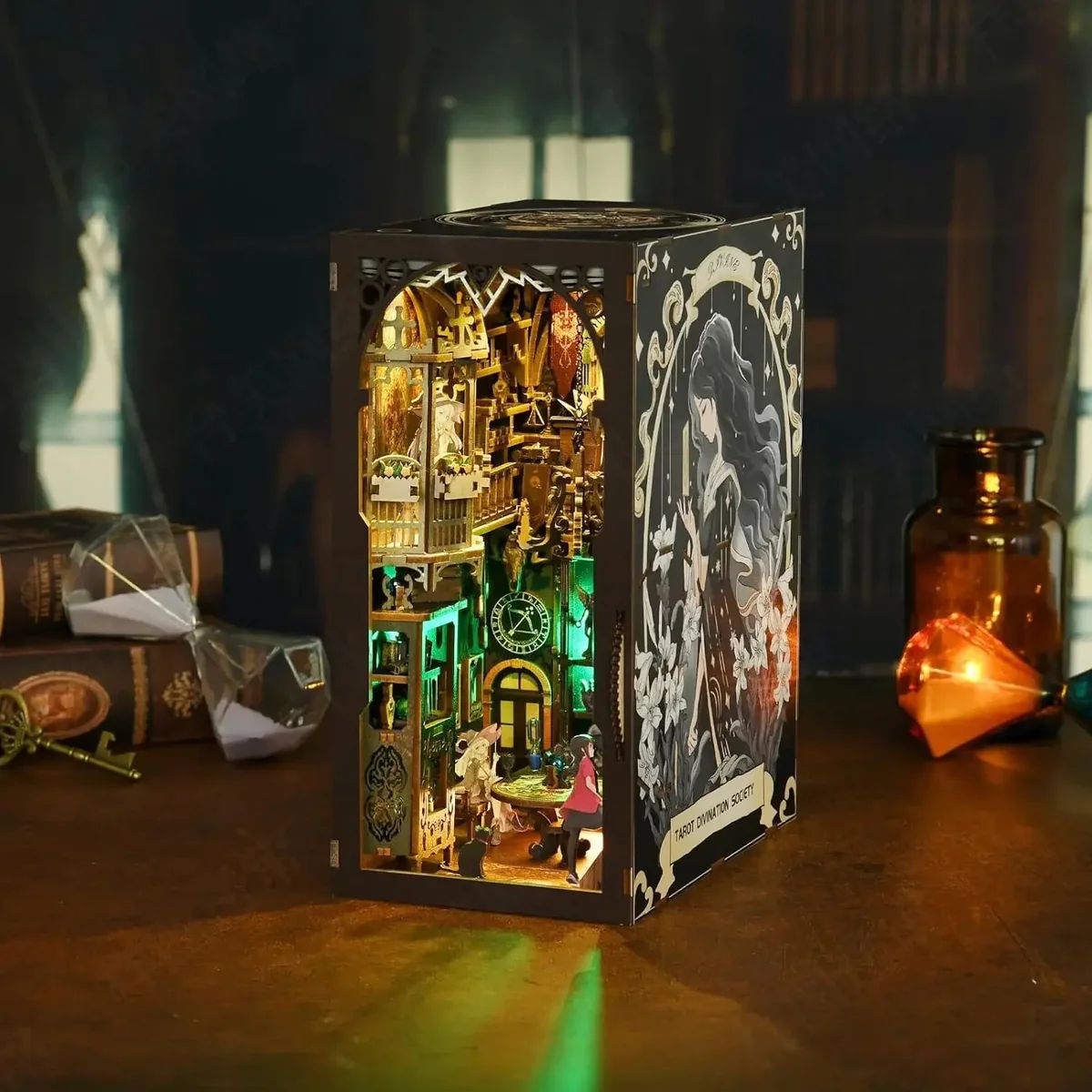 SEPARADOR DE LIBROS - SOCIEDAD DE ADIVINACION DEL TAROT - BOOKNOOK - 1