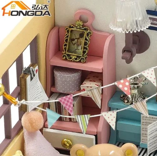 HONGDA - MOMENTS OF MUSIC S2303 - KIT DE CASA DE MUÑECAS MINIATURA - 2