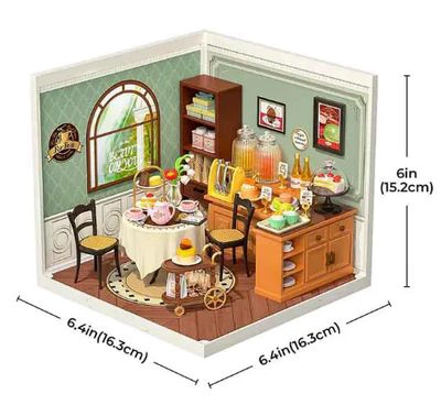 CASA EN MINIATURA PARA ARMAR - SUPER CREATOR SUPER STORE SWEET TEA DW011 - 2
