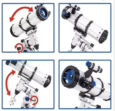 TELESCOPIO CIENTIFICO DE MINI BLOQUES - CONSTRUYE Y APRENDE - 1