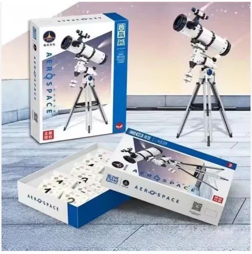 TELESCOPIO CIENTIFICO DE MINI BLOQUES - CONSTRUYE Y APRENDE - 3
