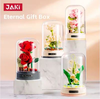 FLOR BLANCA- CAJA MUSICAL BOTANICA FLORAL - 1