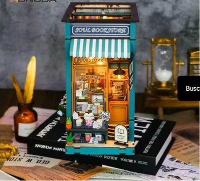 LIBRERIA DEL ALMA - SEPARADOR DE LIBROS ARMABLE - BOOKNOOK - 1