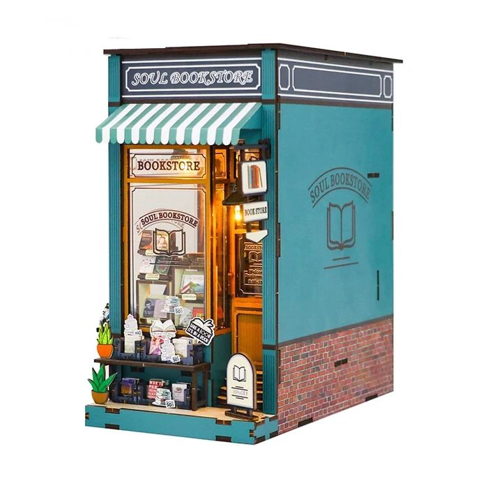 LIBRERIA DEL ALMA - SEPARADOR DE LIBROS ARMABLE - BOOKNOOK - 2