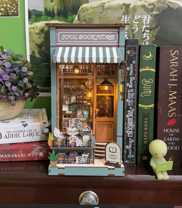 LIBRERIA DEL ALMA - SEPARADOR DE LIBROS ARMABLE - BOOKNOOK - 4