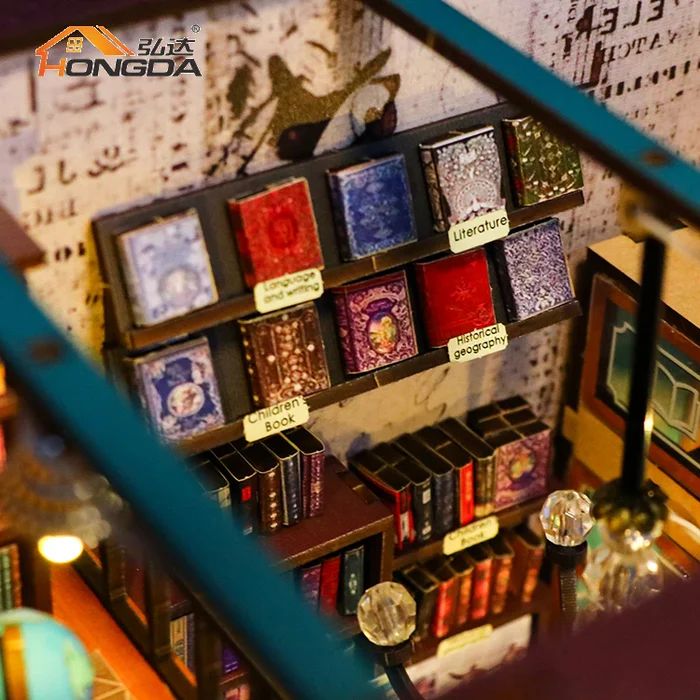 LIBRERIA DEL ALMA - SEPARADOR DE LIBROS ARMABLE - BOOKNOOK - 10