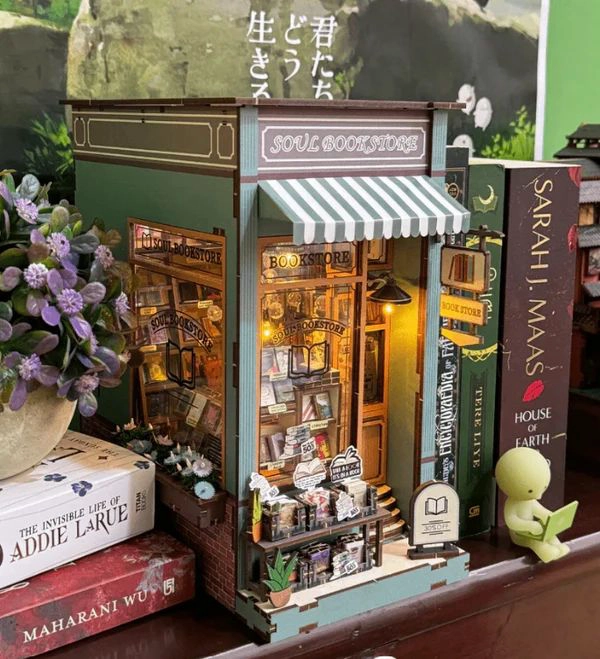 LIBRERIA DEL ALMA - SEPARADOR DE LIBROS ARMABLE - BOOKNOOK - 11