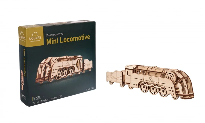 MINI LOCOMOTORA MECANICA (UGEARS) - 4