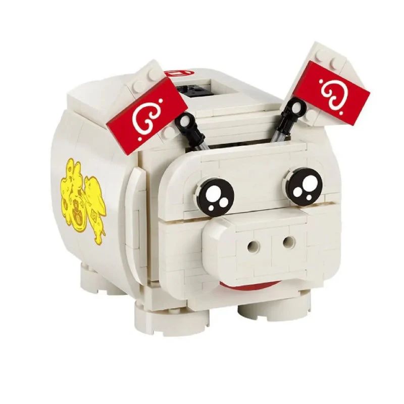 ALCANCIA CERDITO DE BLOQUE - 4