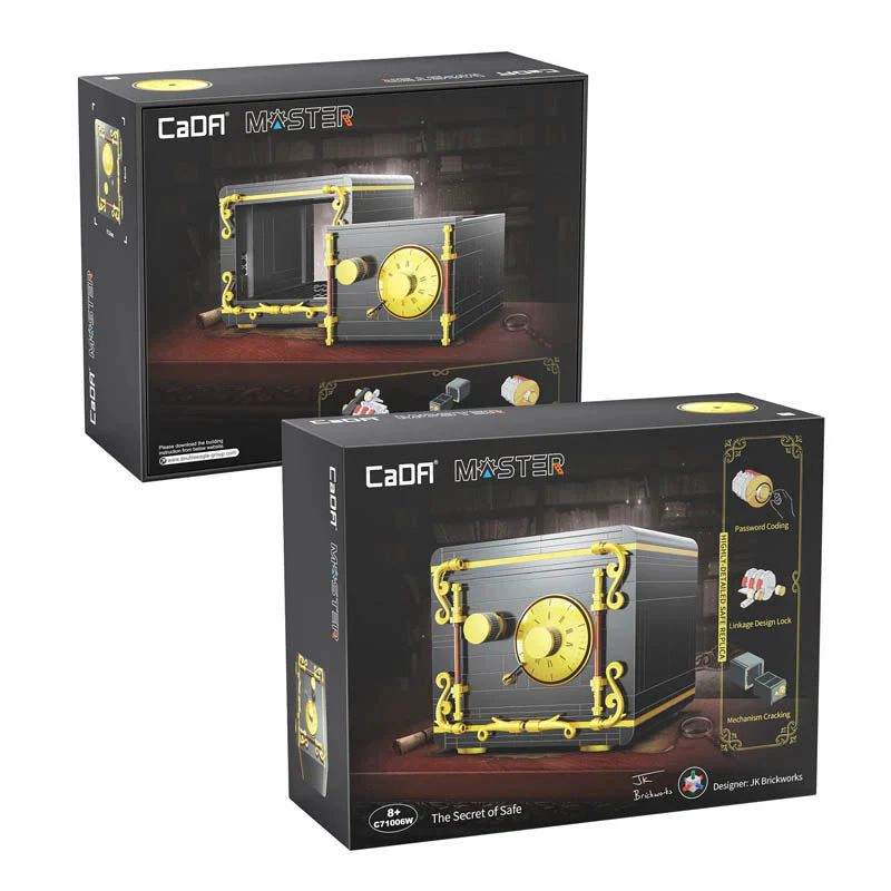 CAJA FUERTE NEGRA CON COMBINACION - 2