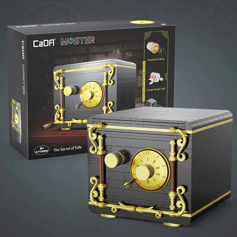 CAJA FUERTE NEGRA CON COMBINACION - 3