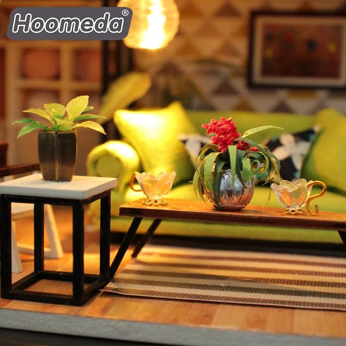 KIT CASA EN MINIATURA ARMABLE - ENJOY THE ROMANTIC NORDIC - 2