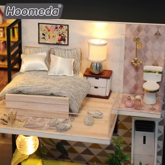 KIT CASA EN MINIATURA ARMABLE - ENJOY THE ROMANTIC NORDIC - 5
