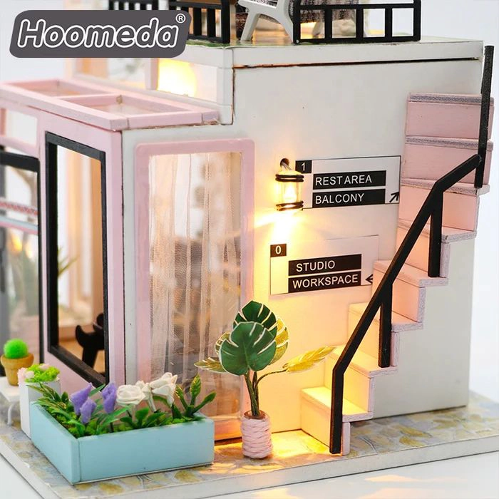 ESTUDIO DE MUSICA ARMABLE DIY HOUGUANG STUDIO - M903 - 1