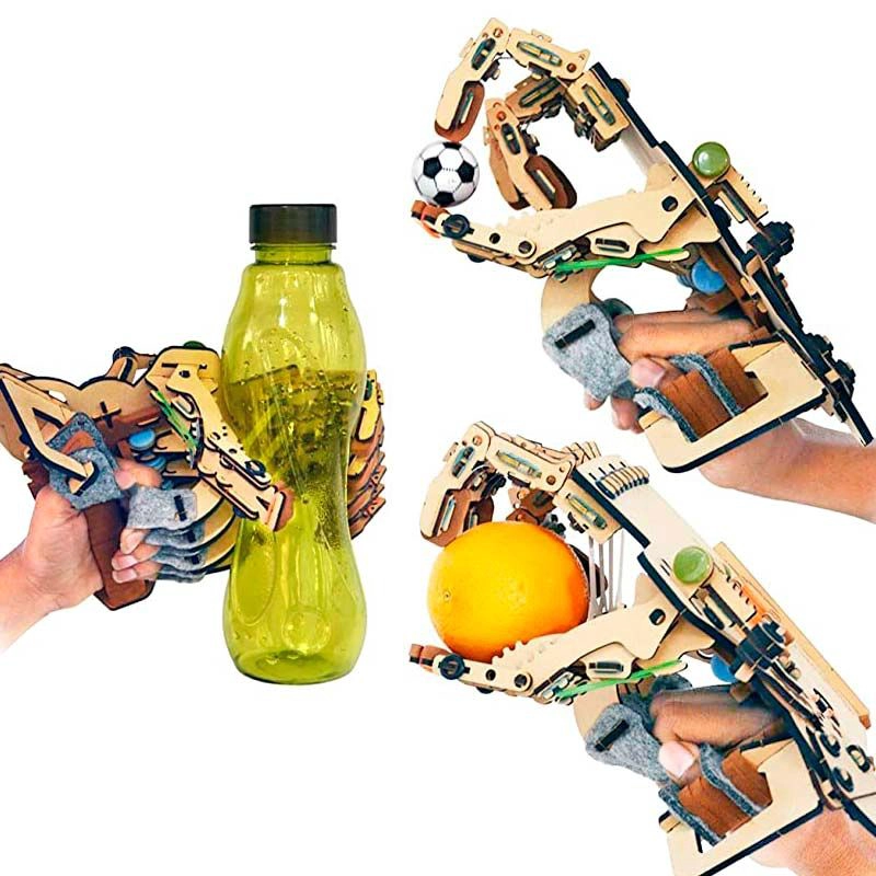 SMARTIVITY - MANO ROBOTICA DE MADERA - 3