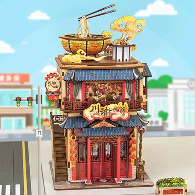 A BITE OF SICHUAN - CHONGQING - PAPELERO DE ESCRITORIO - MAQUETA TONECHEER - 6