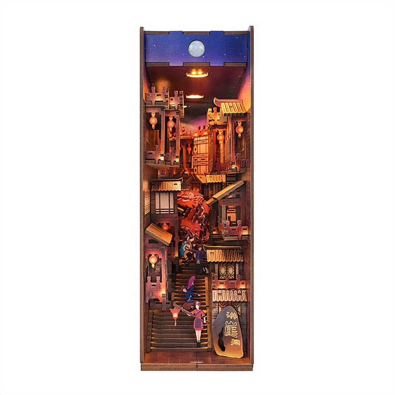 LUCES EN CHONGQING - SEPARADOR DE LIBROS - MAQUETA TONECHEER - 2