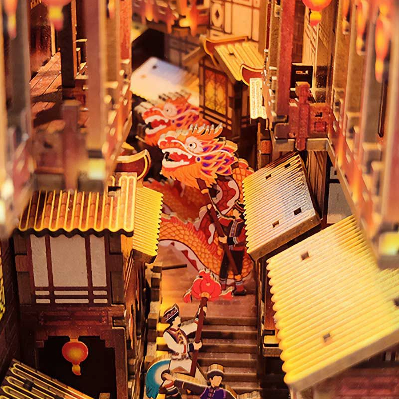 LUCES EN CHONGQING - SEPARADOR DE LIBROS - MAQUETA TONECHEER - 4
