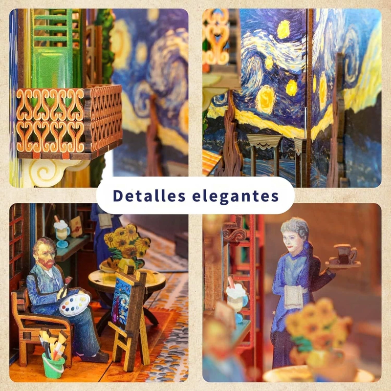 VINCENT VAN GOGH - SEPARADOR DE LIBROS - MAQUETA TONECHEER - 4