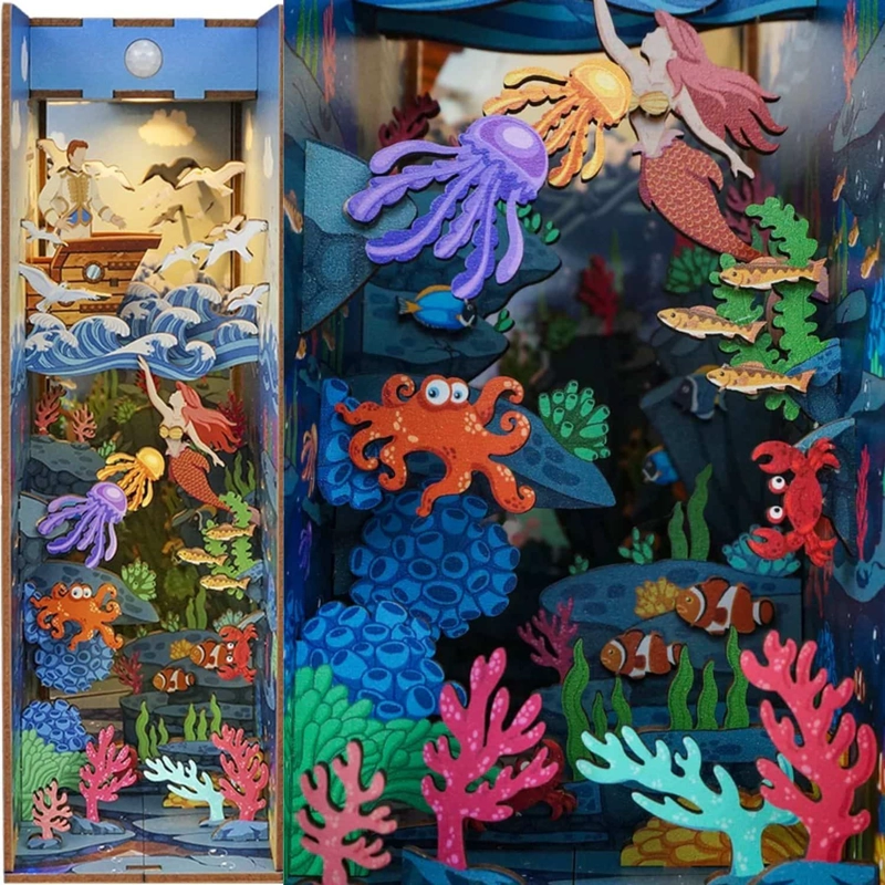LA SIRENITA - SEPARADOR DE LIBROS - MAQUETA TONECHEER - 5