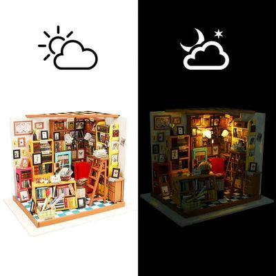 SAM'S STUDY - MAQUETA A ESCALA - ROLIFE - 6