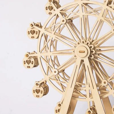 FERRIS WHEEL - ROMPECABEZAS 3D - MAQUETA DE MADERA ROLIFE - 6