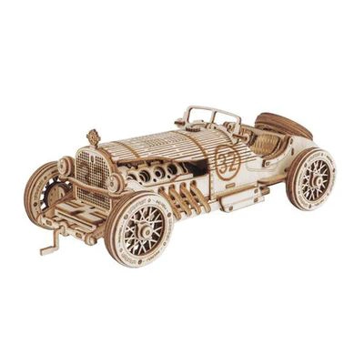 GRAND PRIX CAR V8 - ROMPECABEZAS 3D - MAQUETA DE MADERA ROLIFE - 1
