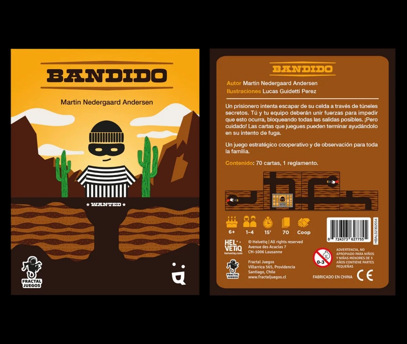 BANDIDO - JUEGO DE MESA - 1