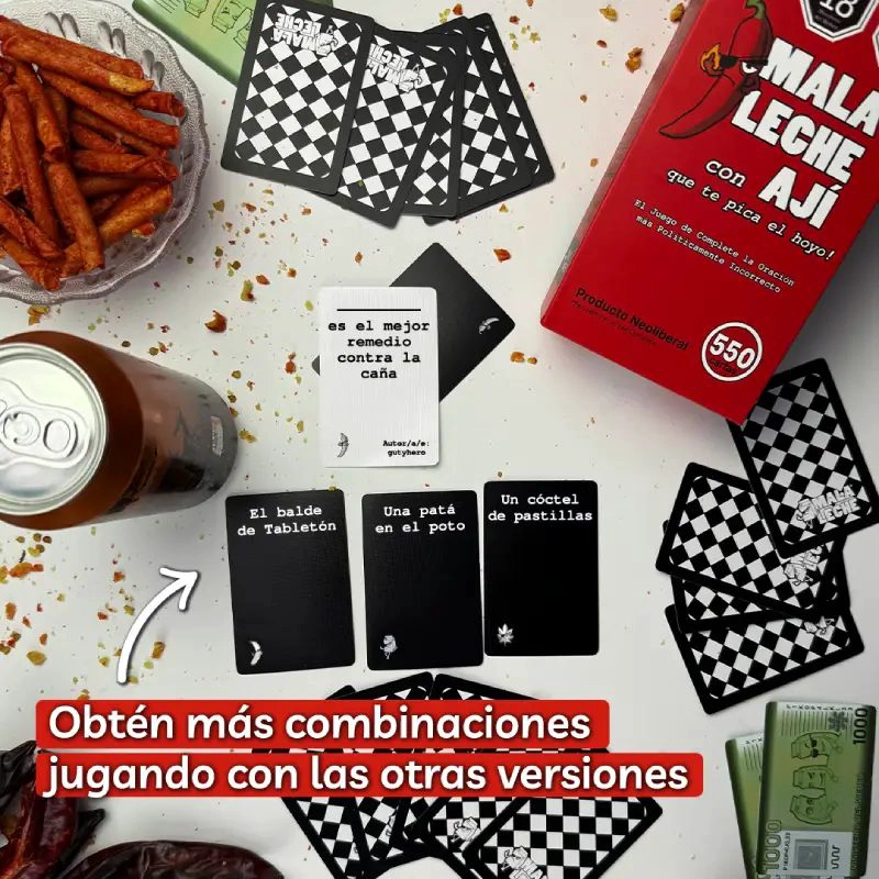 MALA LECHE CON AJI: ¡EL JUEGO QUE TE PICA EL HOYO! - 4