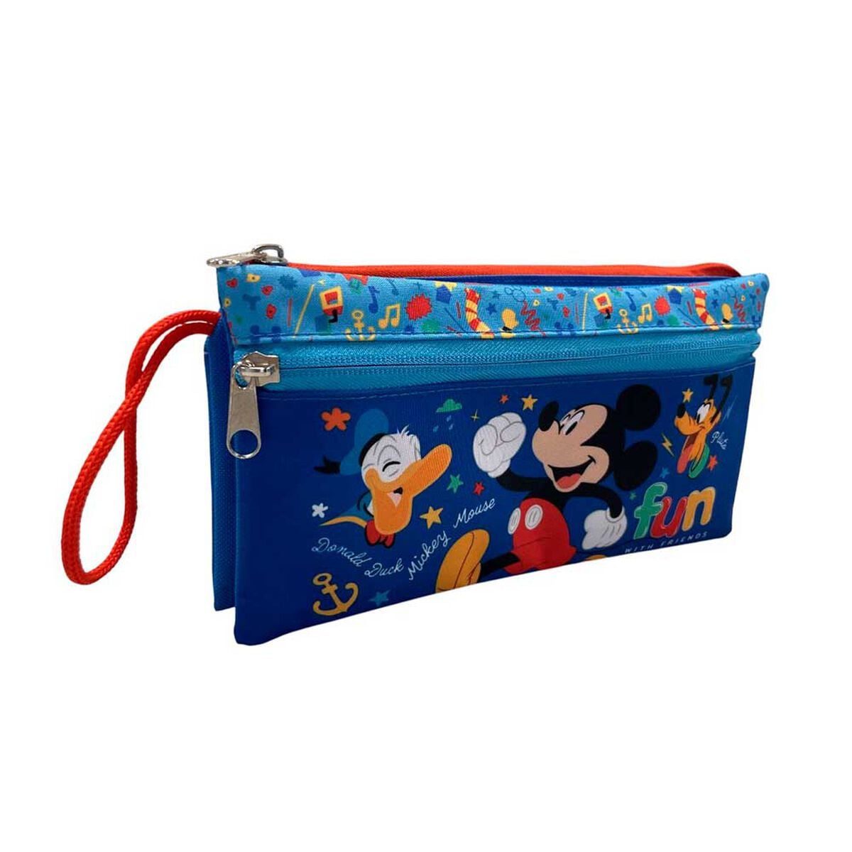 ESTUCHE MICKEY DOBLE CIERRE - 1