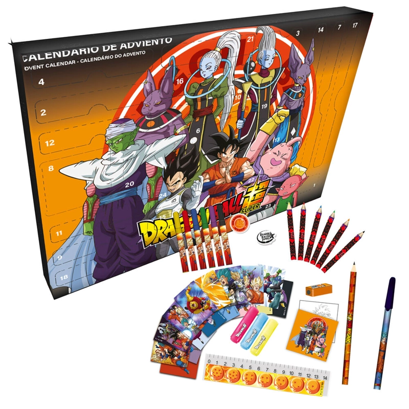 CALENDARIO DE ADVIENTO DRAGON BALL Z SUPER ¡DESPIERTA TU KI NAVIDEÑO - 1