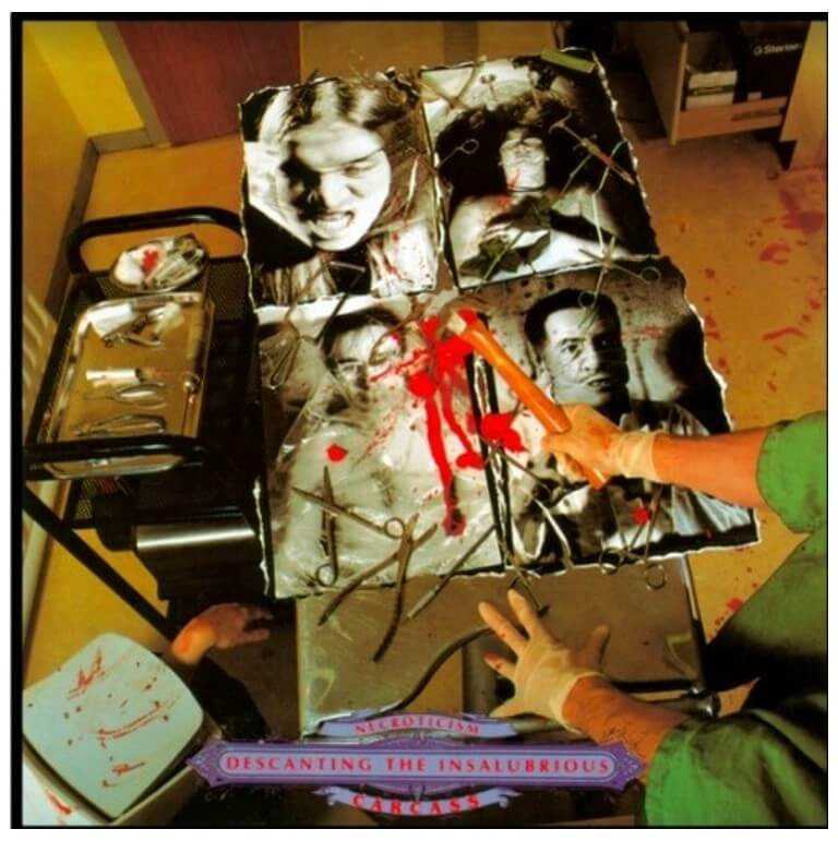 CARCASS – NECROTICISM – DESCANTING THE INSALUBRIOUS (VINILO) - 1