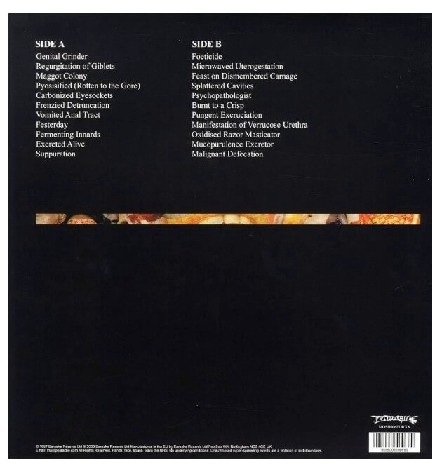 CARCASS – REEK OF PUTREFACTION (VINILO) - 2