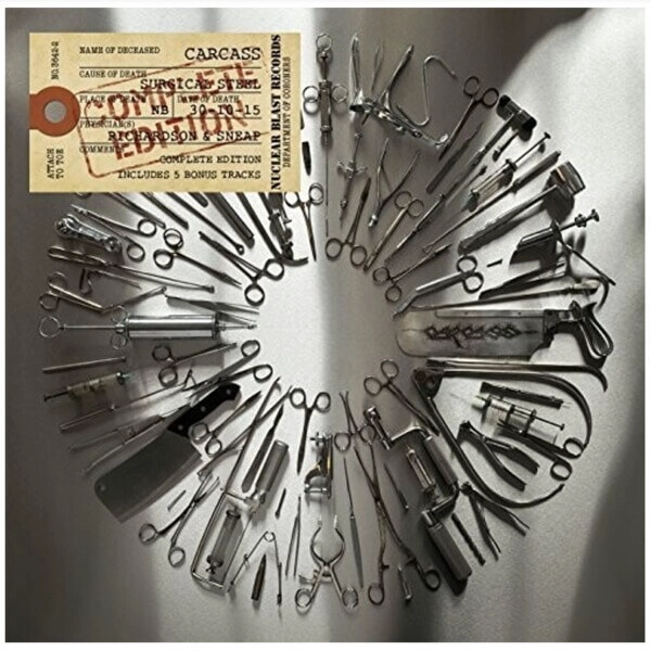 CARCASS – SURGICAL STEEL (VINILO DOBLE – BONUS TRACK) - 1