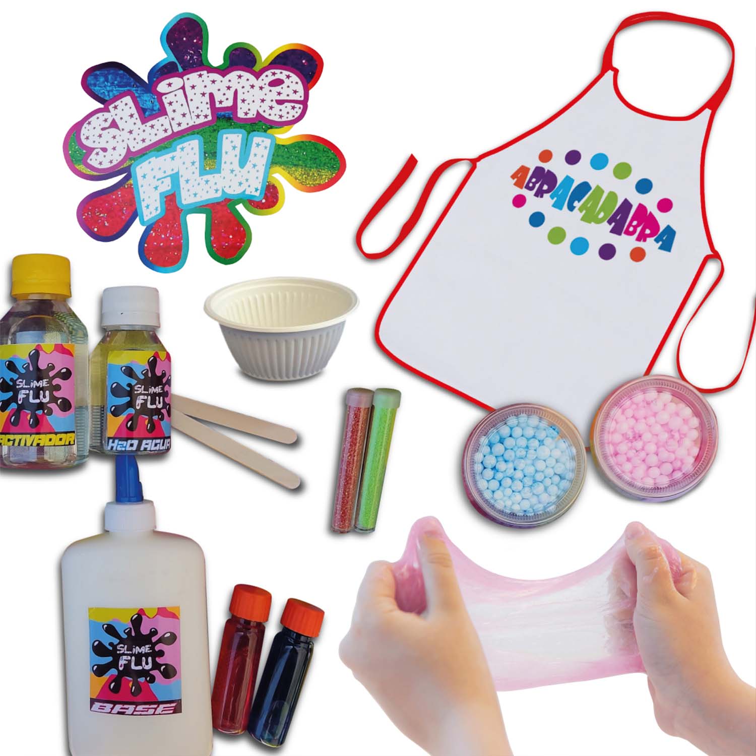 KIT DE HACER SLIME ABRACADABRA 14 PIEZAS - 2