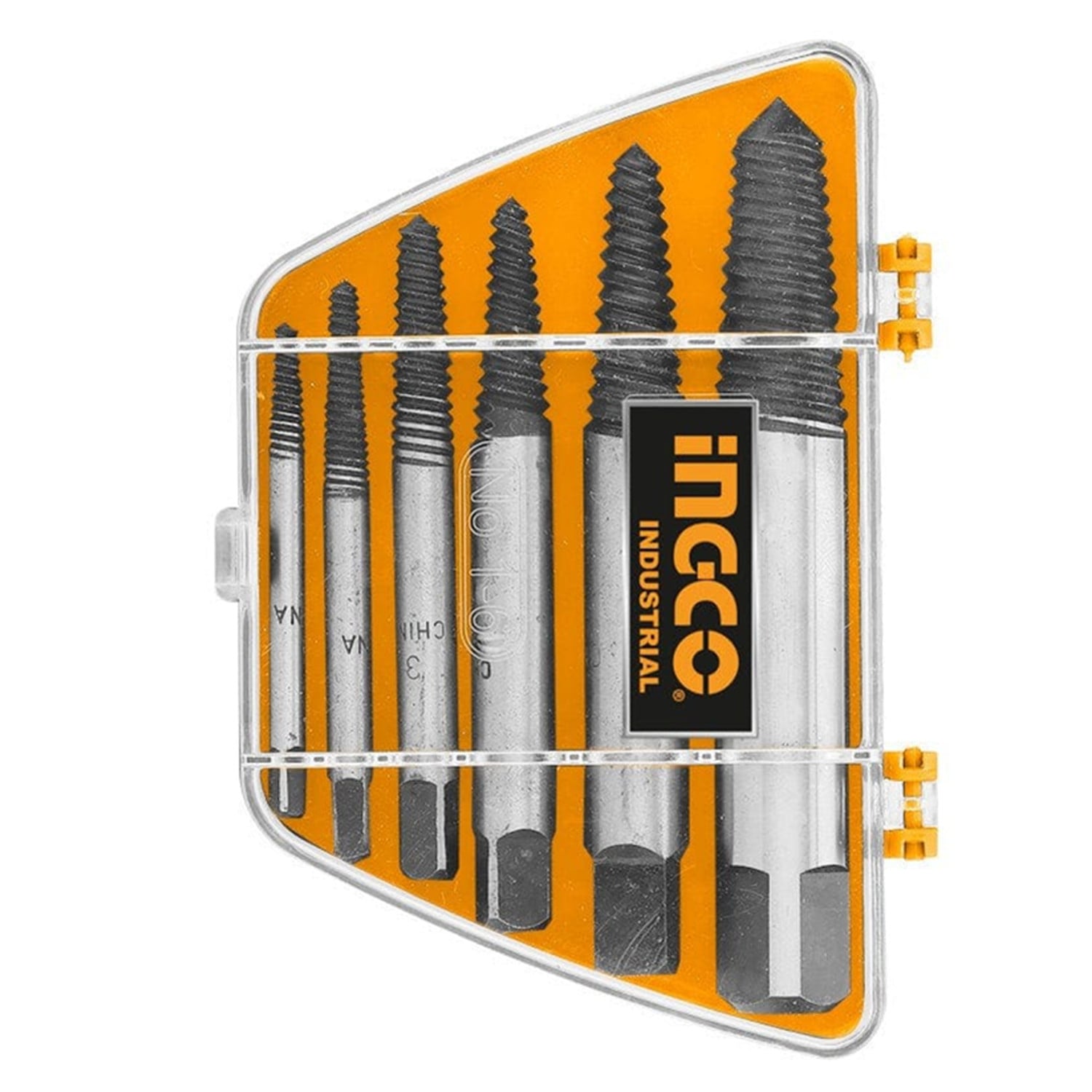 EXTRACTOR INGCO TORNILLO PERNOS CORTADOS 6 PIEZAS ASE106 - 2