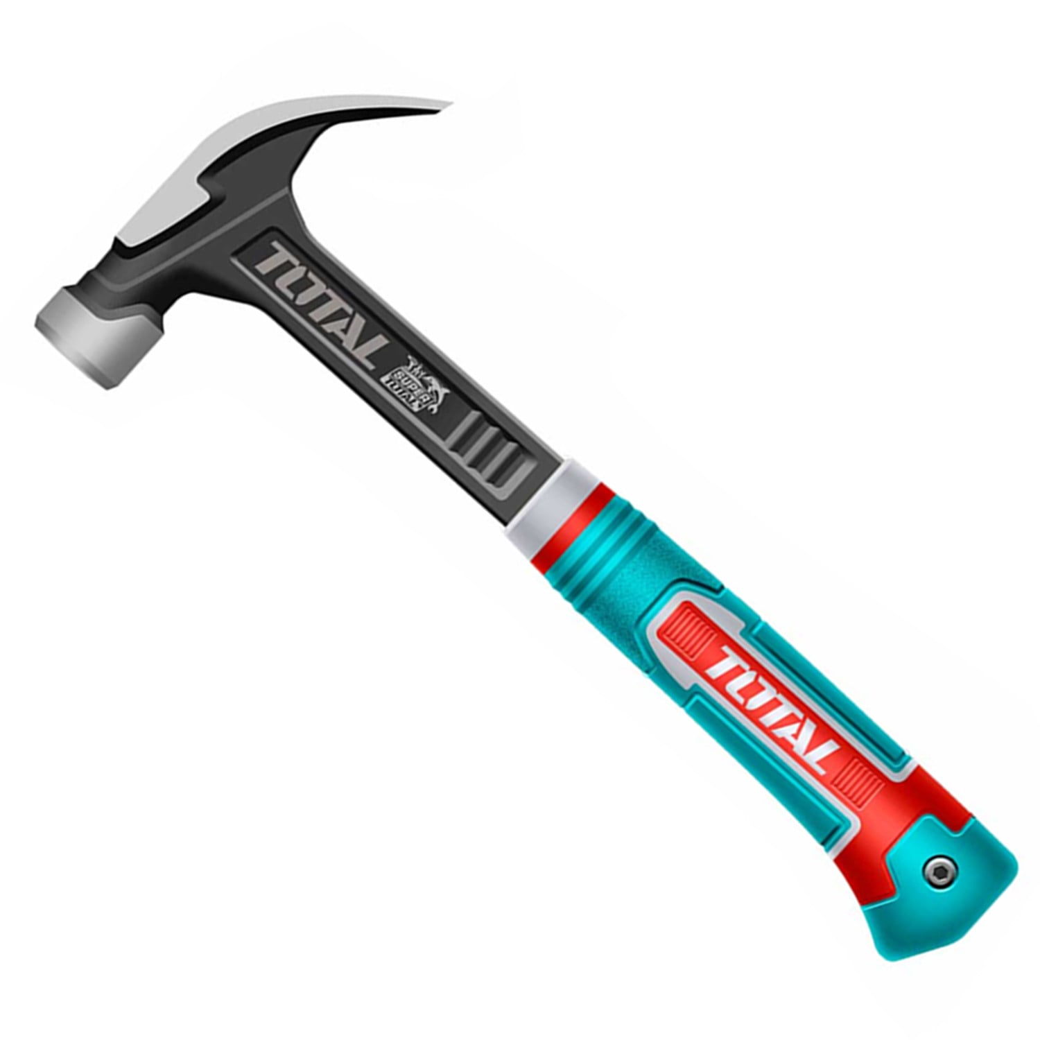 MARTILLO TOTAL TOOLS MANGO FIBRA 16OZ THCH61016L - 1
