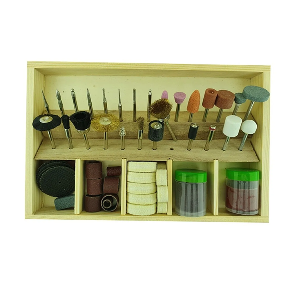 KIT TOOLMAK SET JGO ACC. MINITORNO TIPO DREMEL 100PCS TMK19648 - 2