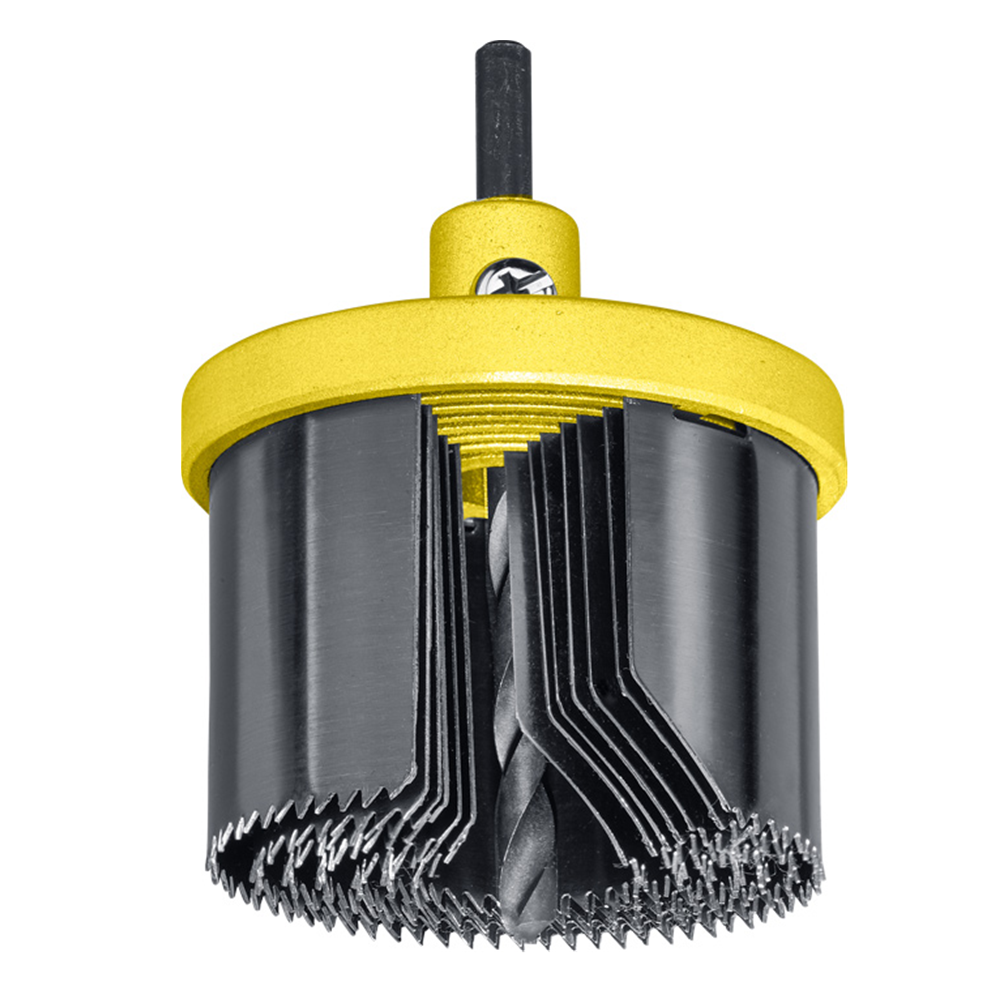 JUEGO HOJA BROCA SIERRA COPA 7 PIEZAS MADERA PLASTICO YESO KWB 599100 - 3