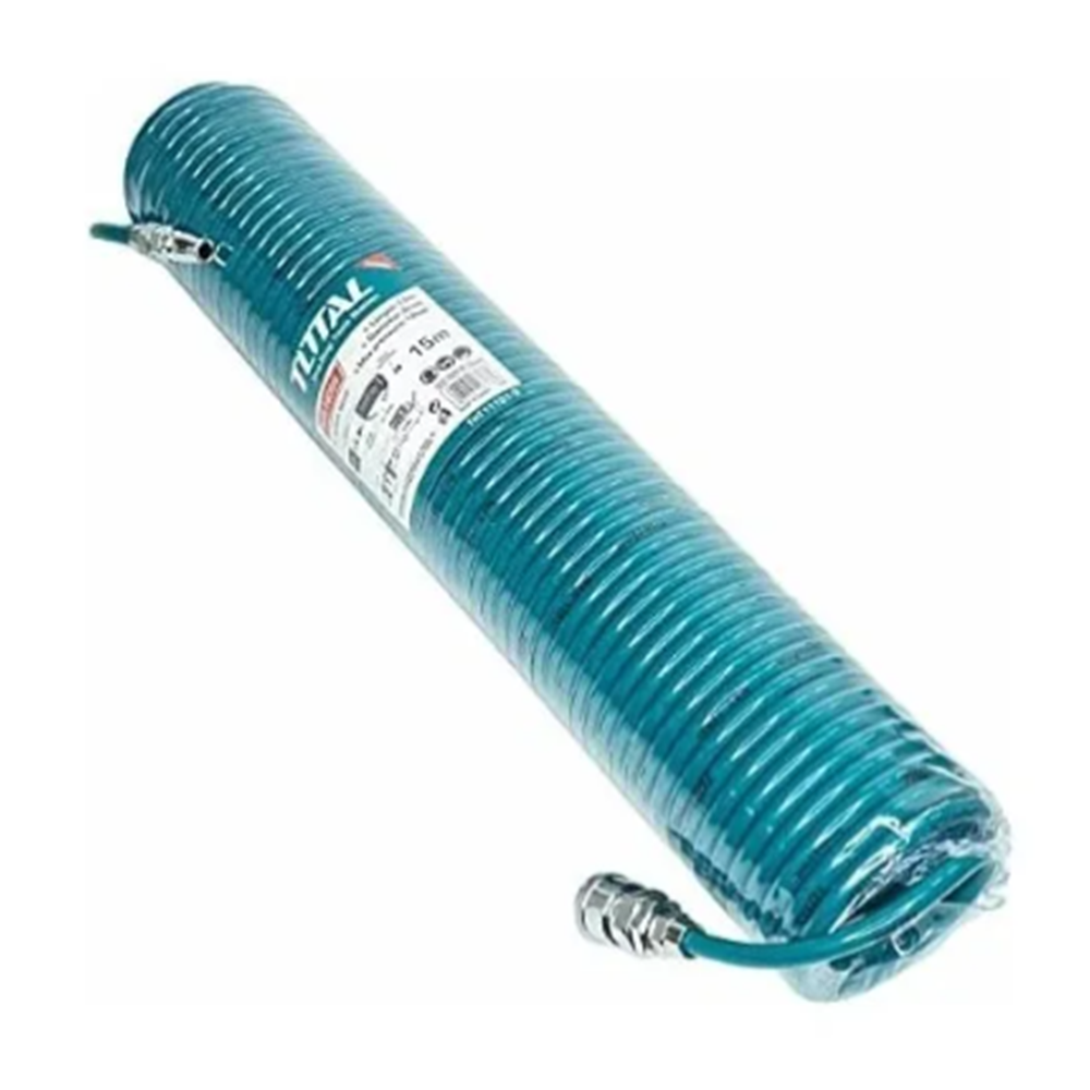 MANGUERA TOTAL TOOLS ESPIRAL COMPRESOR AIRE 15MTS 12BAR THT11151.1 - 2