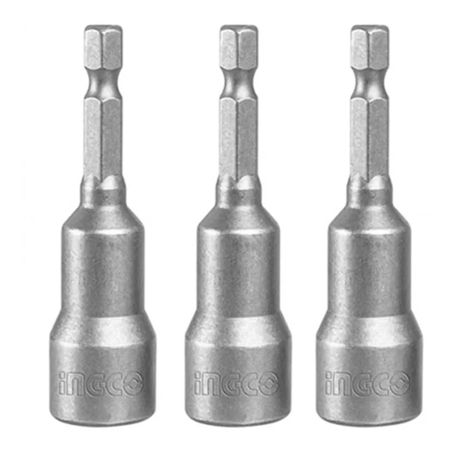 ADAPTADOR INGCO TALADRO 12MM PUNTA MAGNETICA 3 PIEZAS - 1