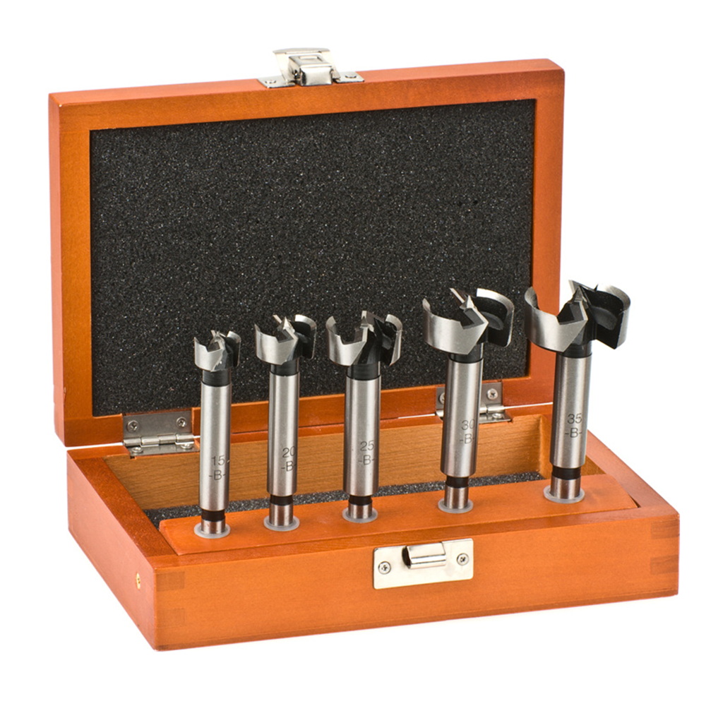 SET JUEGO DE BROCAS FORSTNER PARA MADERA 5 PIEZAS KWB 706000 - 2